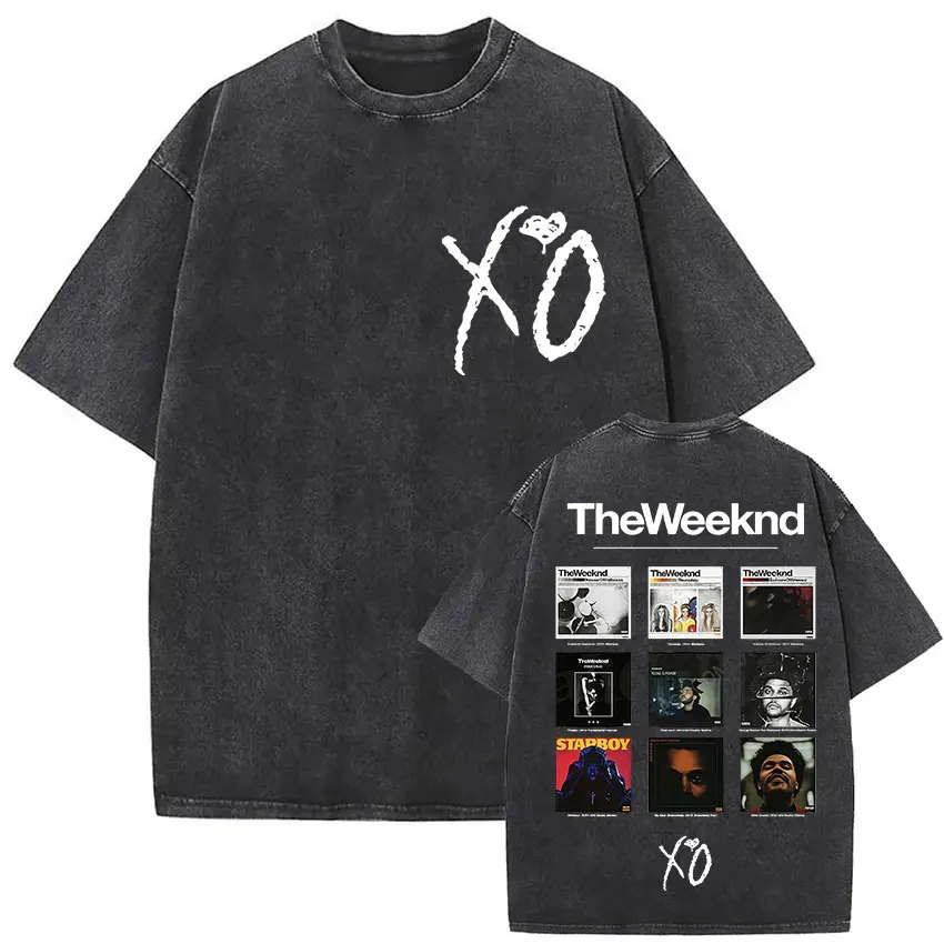 Bassic The Weeknd XO Mineral Wash T-Shirt