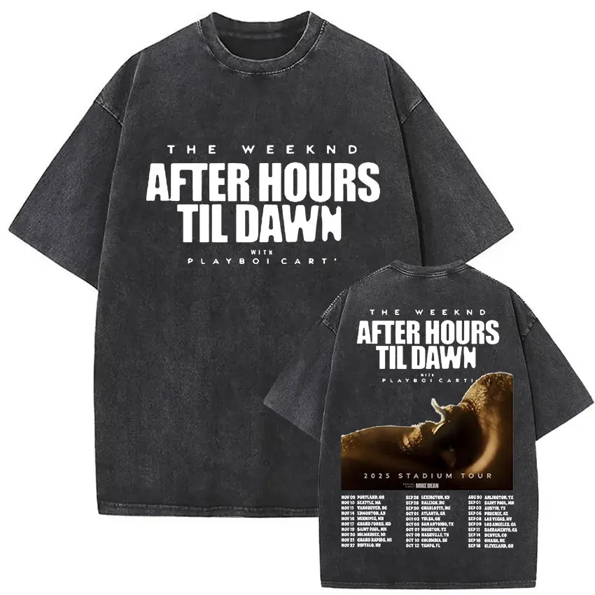 The Weeknd After Hours Mineral Wash T-Shirt