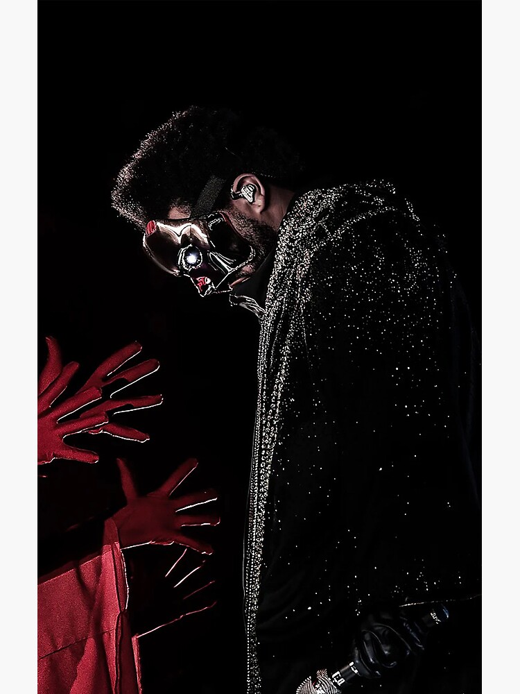 The Weeknd Christmas Gift Shower Curtain - Image 2