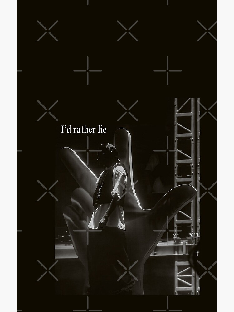Playboi Carti I D Rather Lie Shower Curtain - Image 2