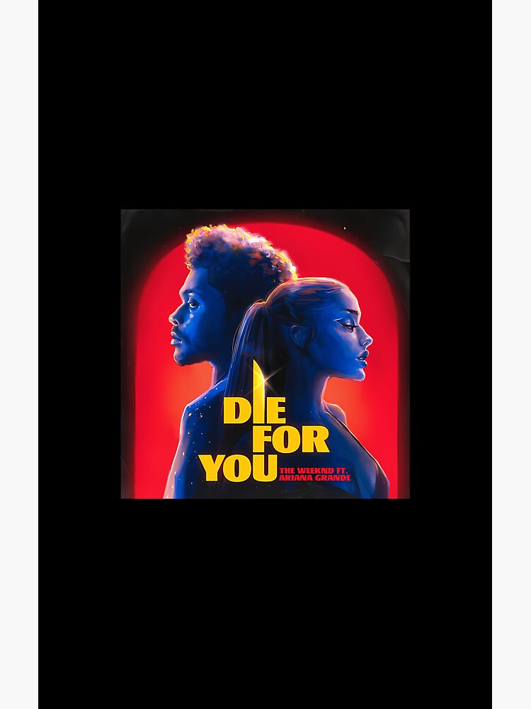 The Weeknd Die For You Ft Ariana Shower Curtain - Image 2
