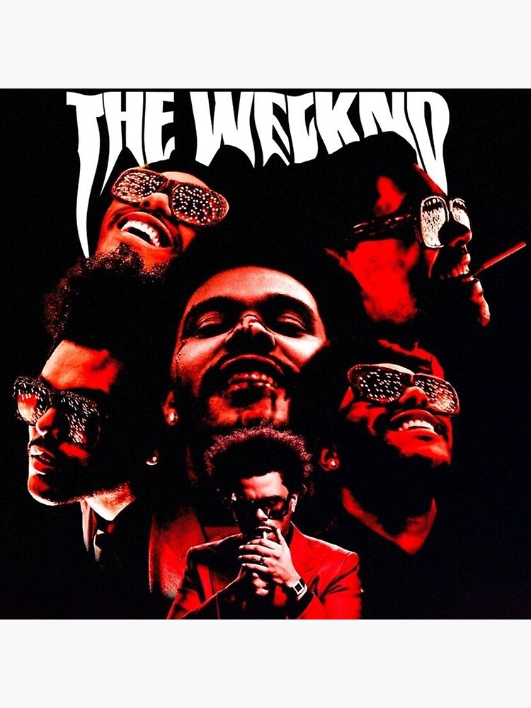The Weeknd Collage Tapestry - Image 2