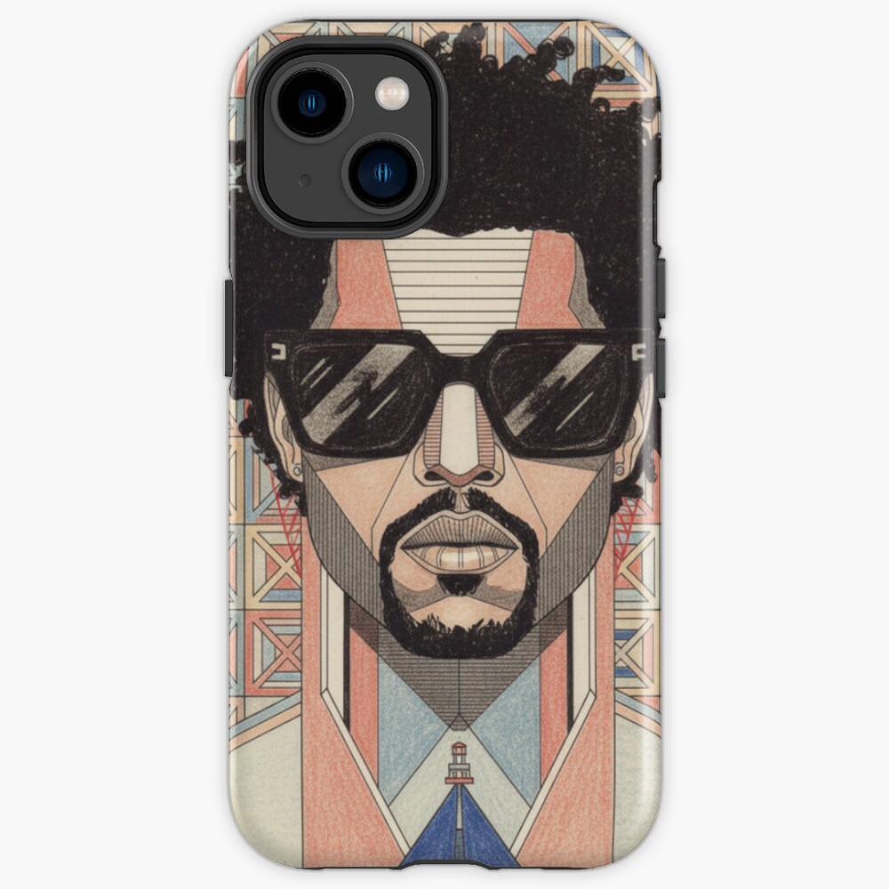 The Weeknd Surreal Architectural Portrait Iphone Case