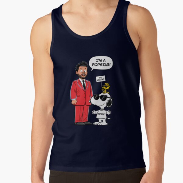 The Weeknd X Snoopy Im Popstar Tank Top - Image 5