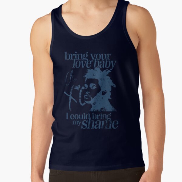 The Weeknd Wicked Design Trilogy Blue Tank Top - Image 5