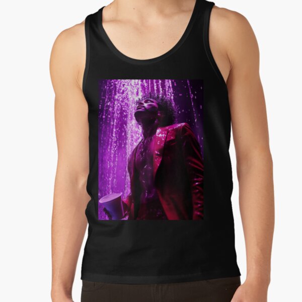 The Weeknd Purple Splash Pop Art Tank Top - Image 2