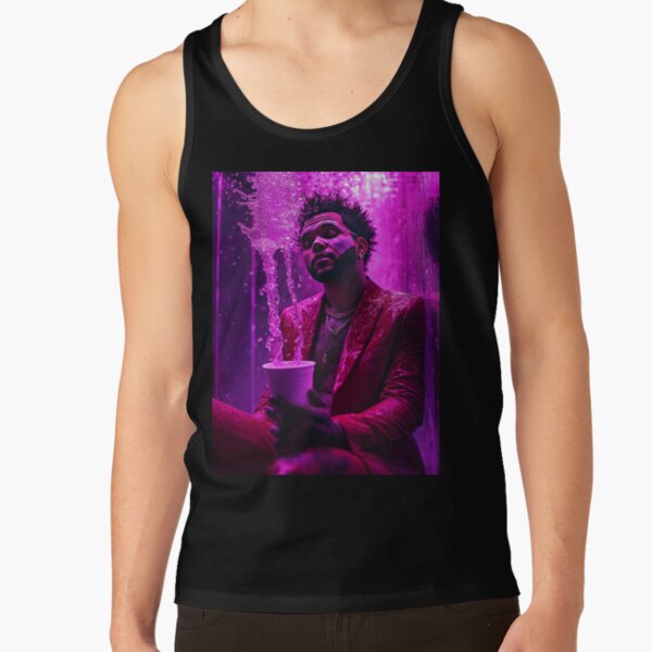 The Weeknd Purple Chemical Tank Top - Image 3