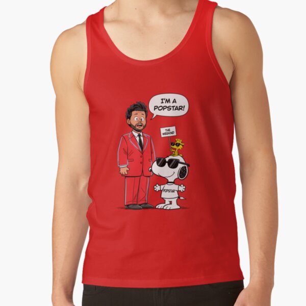 The Weeknd X Snoopy Im Popstar Tank Top - Image 4