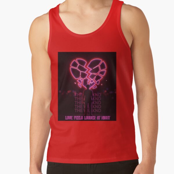 Neon Heartbreak Night The Weeknd Tank Top - Image 4