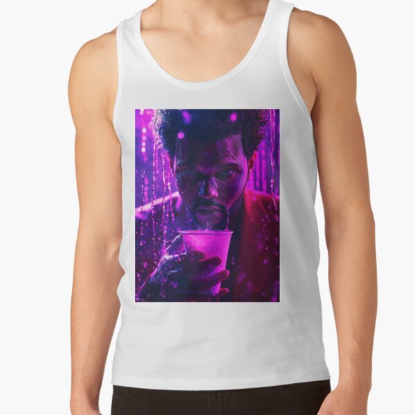 The Weeknd Purple Drink Cinematic Art Tank Top