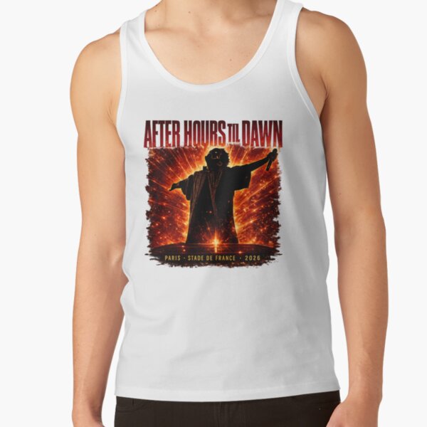 The Weeknd After Hours Paris Tank Top