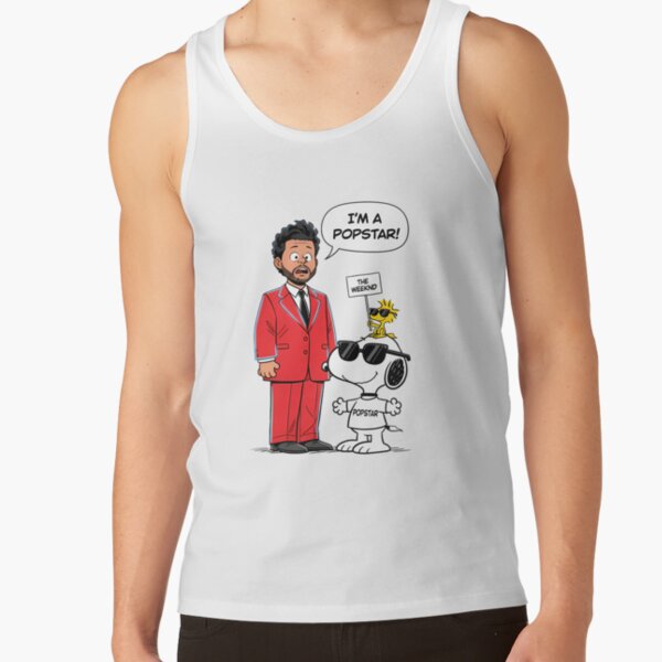 The Weeknd X Snoopy Im Popstar Tank Top - Image 2