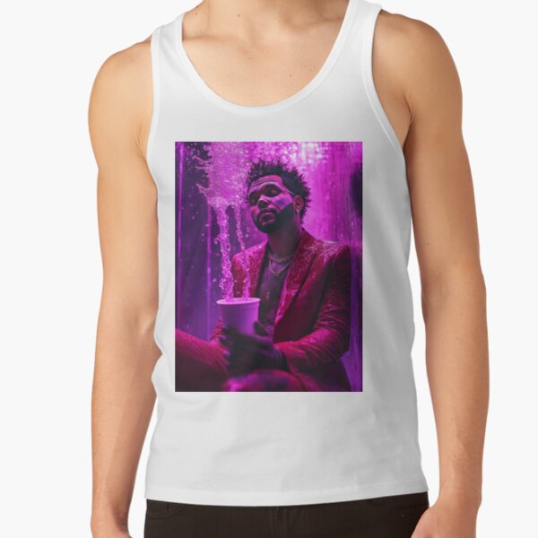 The Weeknd Purple Chemical Tank Top - Image 2
