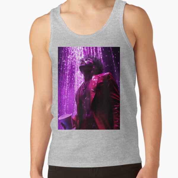 The Weeknd Purple Splash Pop Art Tank Top - Image 3