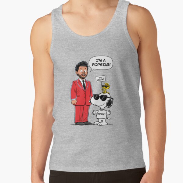 The Weeknd X Snoopy Im Popstar Tank Top - Image 3