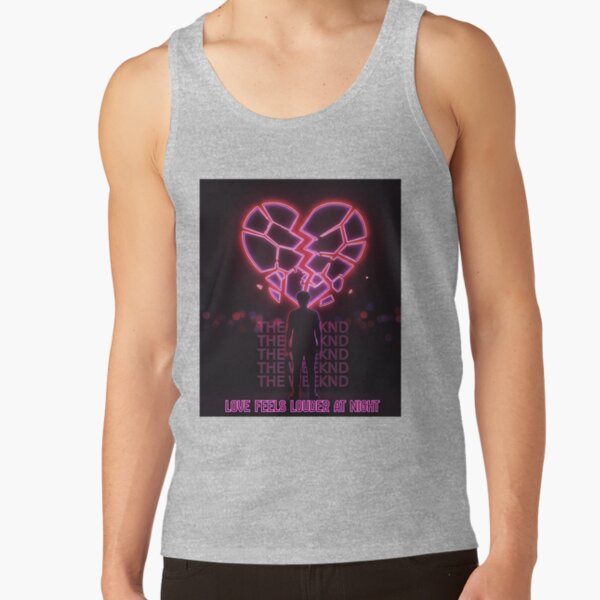 Neon Heartbreak Night The Weeknd Tank Top - Image 3