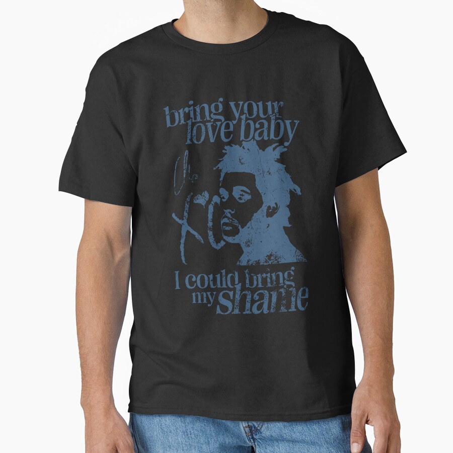 The Weeknd Wicked Design Trilogy Blue T-shirt - Image 2