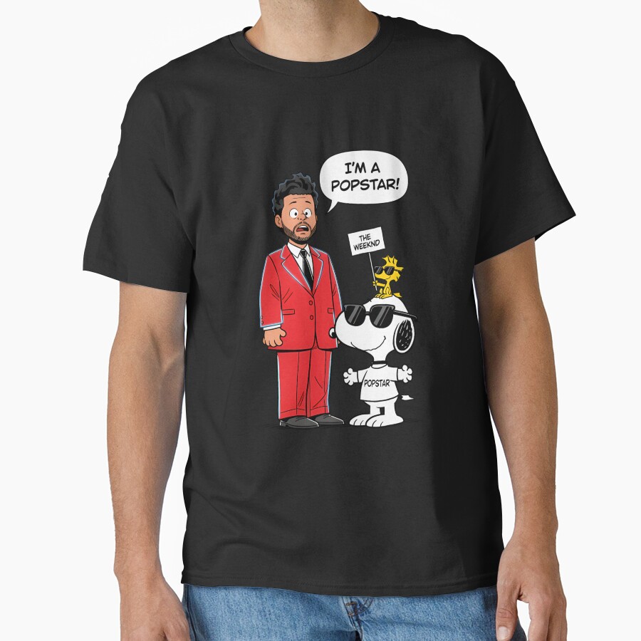The Weeknd X Snoopy Im Popstar T-shirt