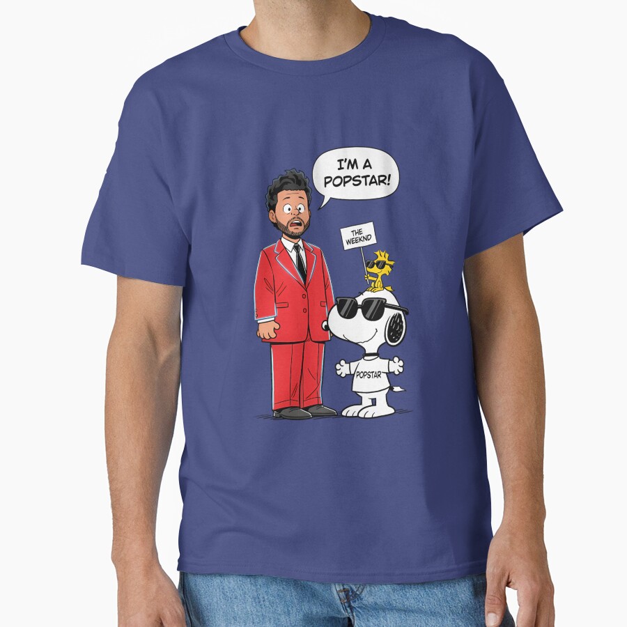 The Weeknd X Snoopy Im Popstar T-shirt - Image 4