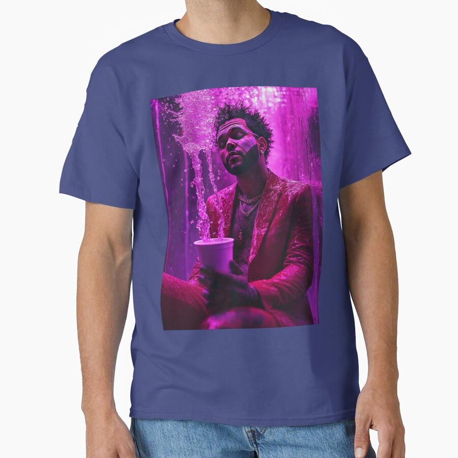 The Weeknd Purple Chemical T-shirt - Image 4