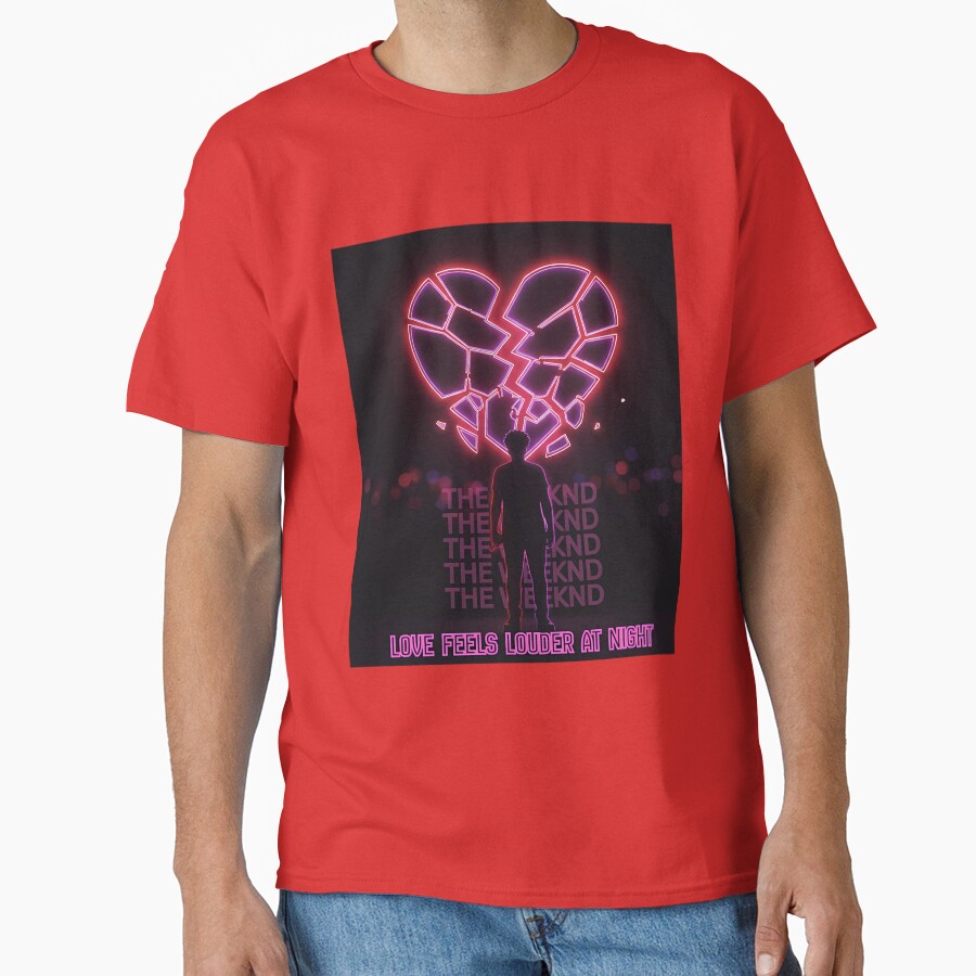 Neon Heartbreak Night The Weeknd T-shirt - Image 5