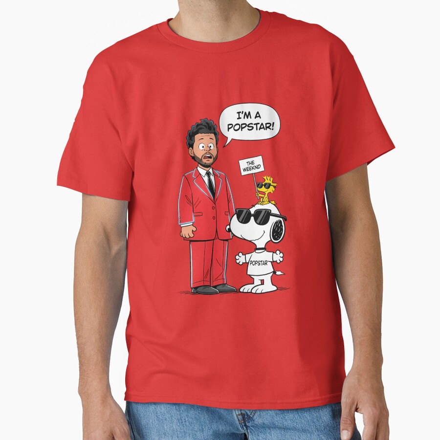 The Weeknd X Snoopy Im Popstar T-shirt - Image 5