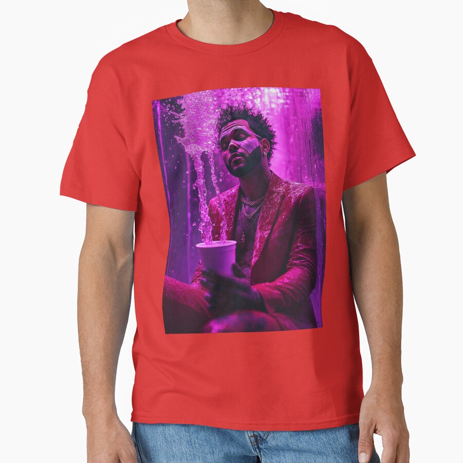 The Weeknd Purple Chemical T-shirt - Image 5