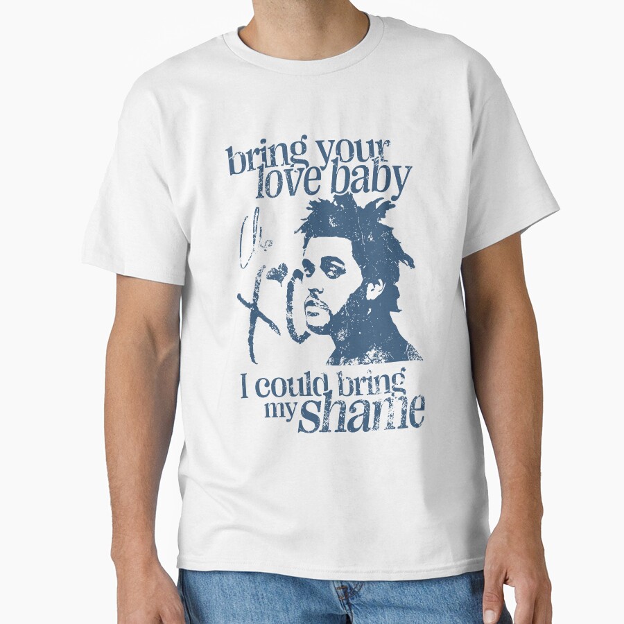 The Weeknd Wicked Design Trilogy Blue T-shirt
