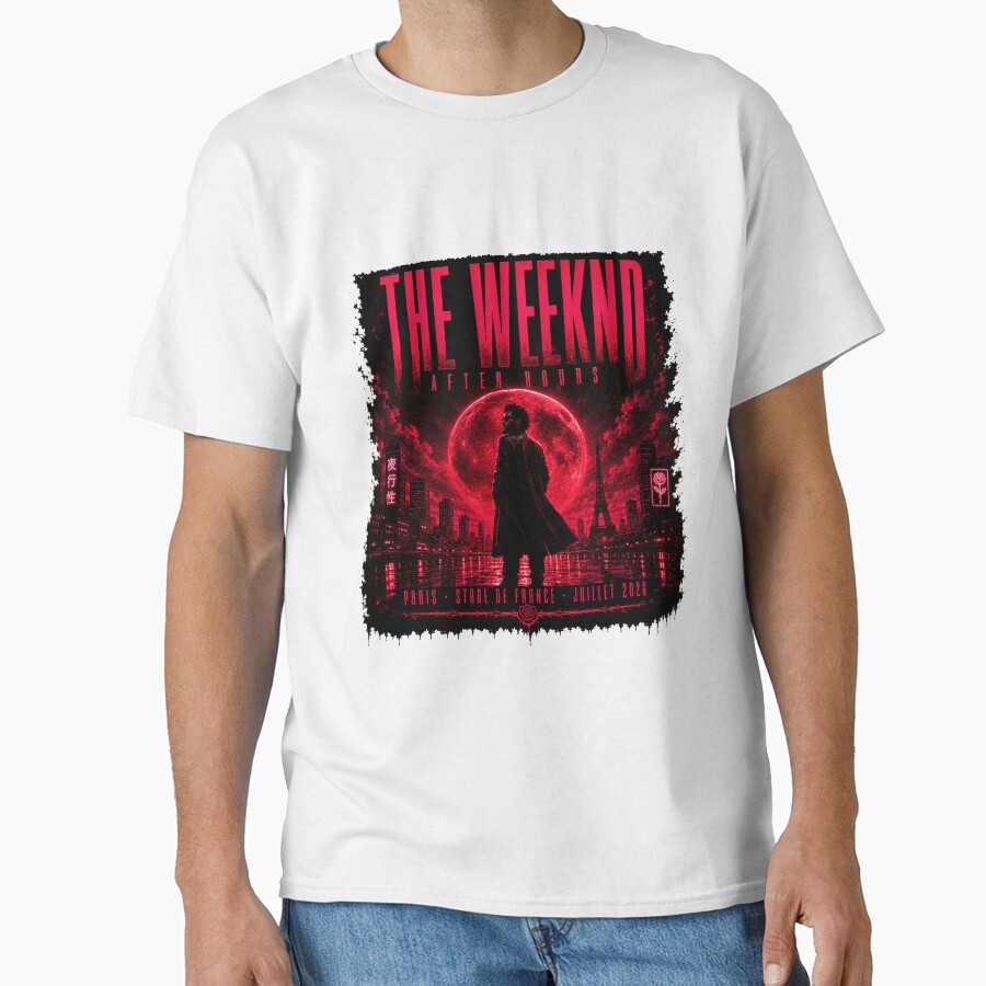 The Weeknd Concert Stade De France T-shirt