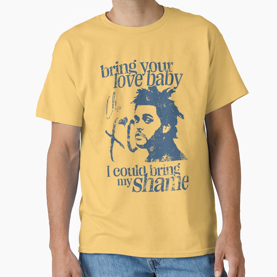 The Weeknd Wicked Design Trilogy Blue T-shirt - Image 6