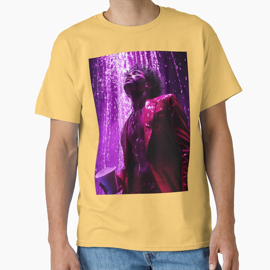 The Weeknd Purple Splash Pop Art T-shirt - Image 6