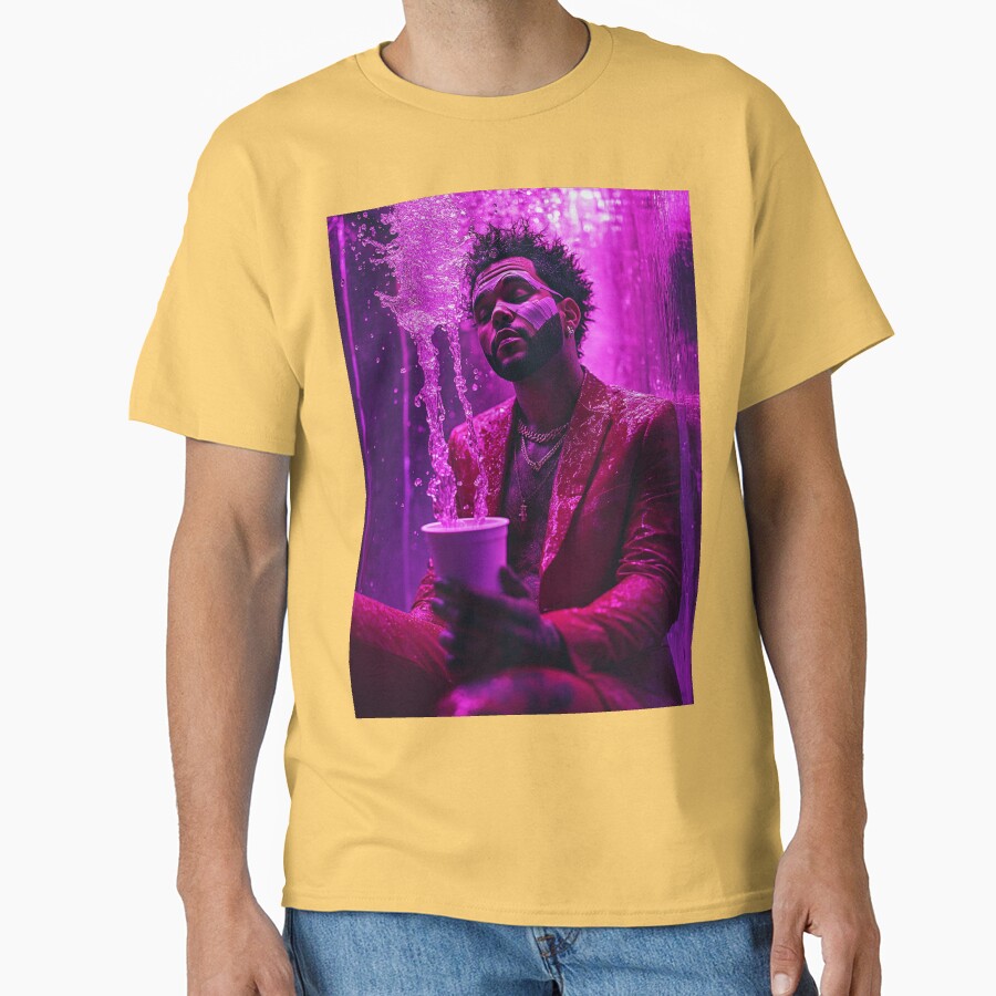 The Weeknd Purple Chemical T-shirt - Image 6