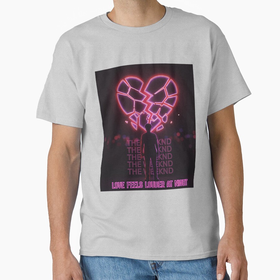 Neon Heartbreak Night The Weeknd T-shirt - Image 3
