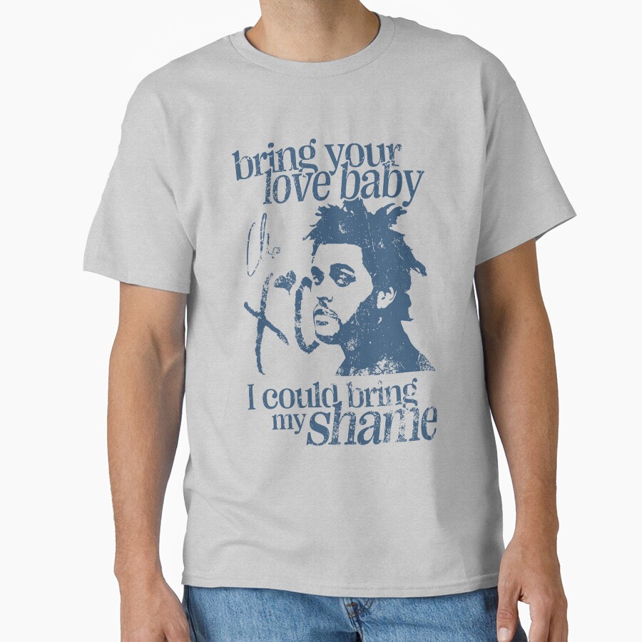 The Weeknd Wicked Design Trilogy Blue T-shirt - Image 3