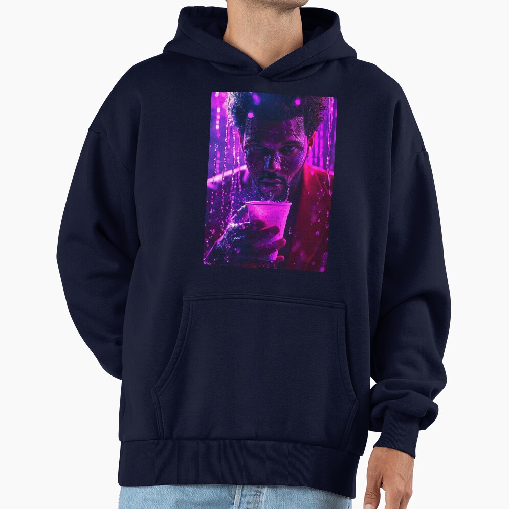 The Weeknd Purple Drink Cinematic Art Hoodie