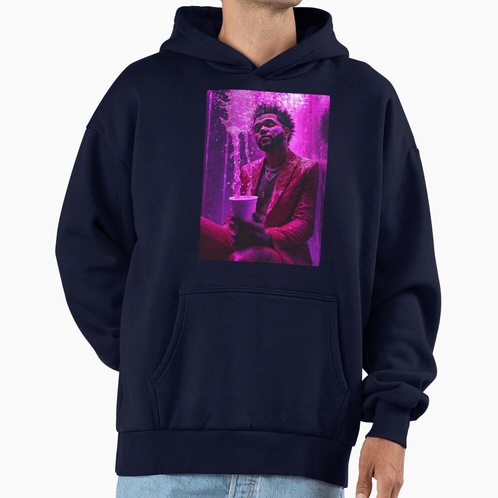 The Weeknd Purple Chemical Hoodie - Image 5