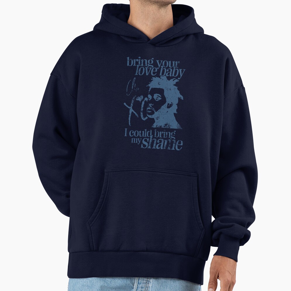 The Weeknd Wicked Design Trilogy Blue Hoodie - Image 5