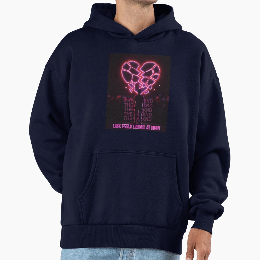 Neon Heartbreak Night The Weeknd Hoodie - Image 5