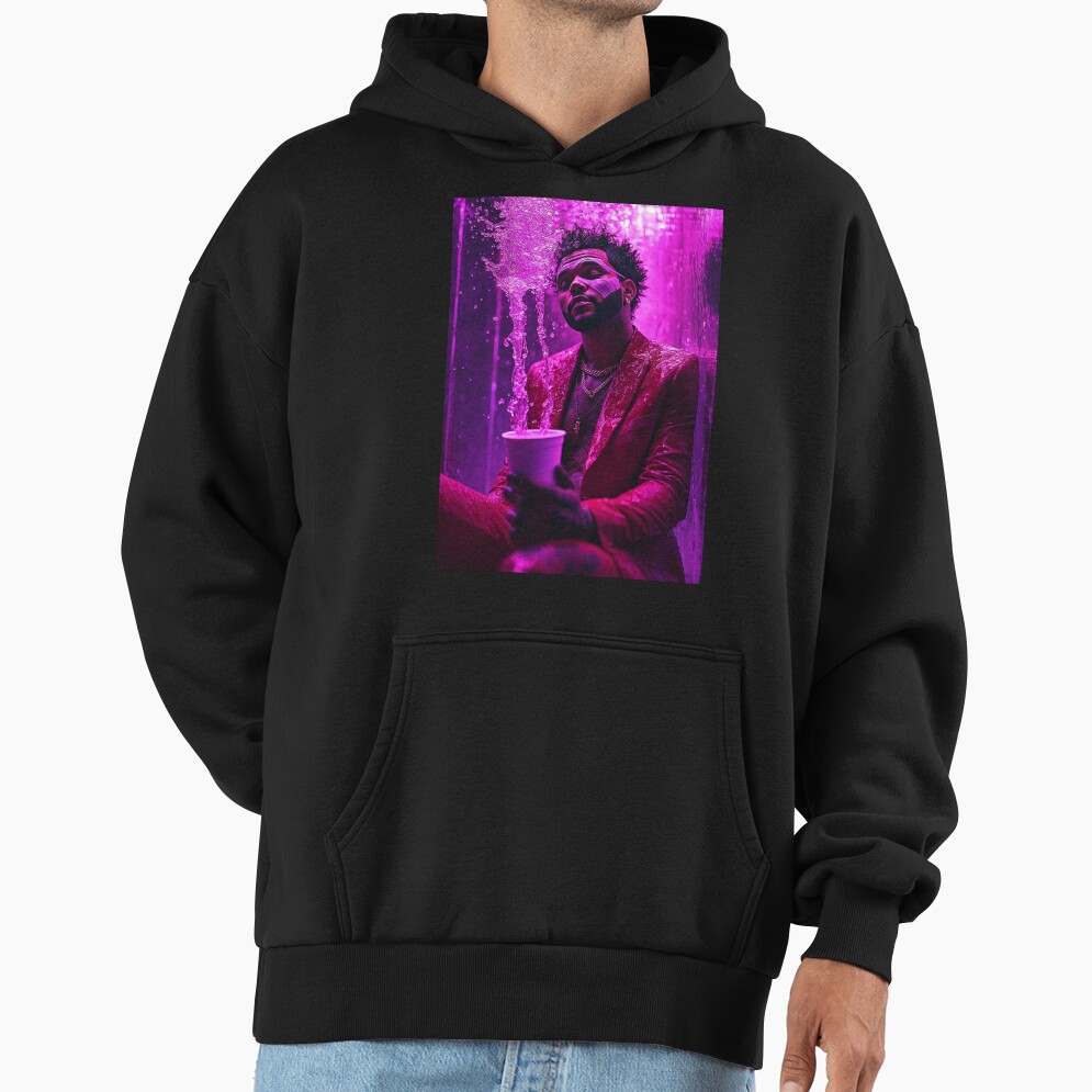 The Weeknd Purple Chemical Hoodie - Image 3