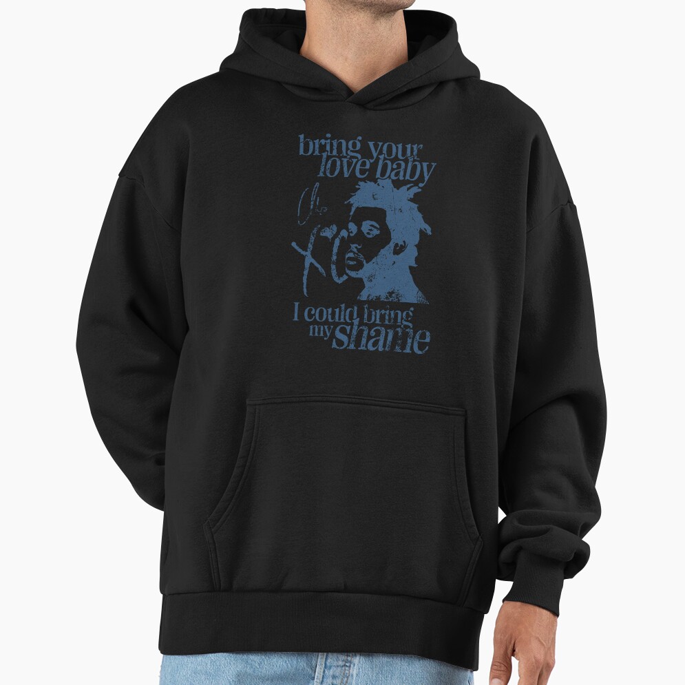 The Weeknd Wicked Design Trilogy Blue Hoodie - Image 2