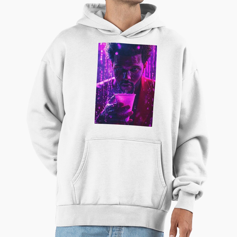 The Weeknd Purple Drink Cinematic Art Hoodie - Image 2