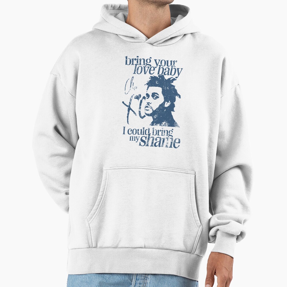 The Weeknd Wicked Design Trilogy Blue Hoodie