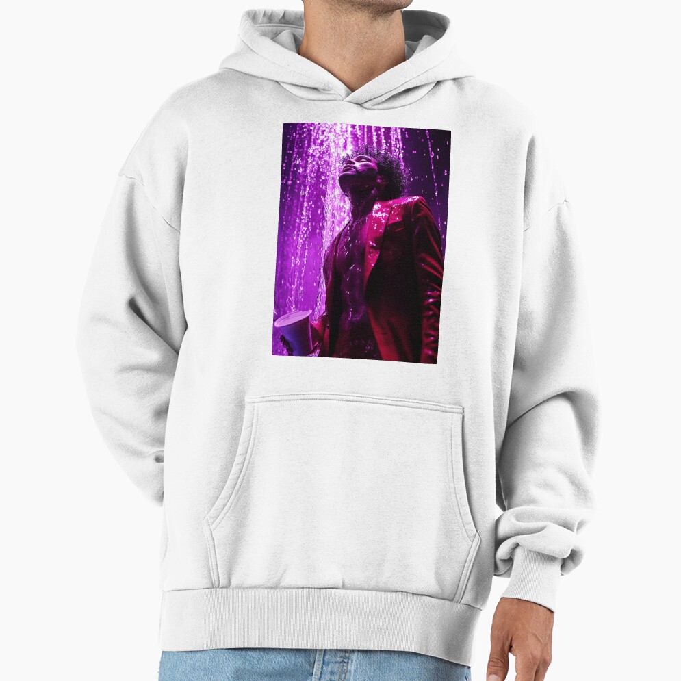 The Weeknd Purple Splash Pop Art Hoodie