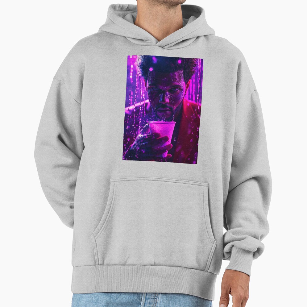 The Weeknd Purple Drink Cinematic Art Hoodie - Image 5