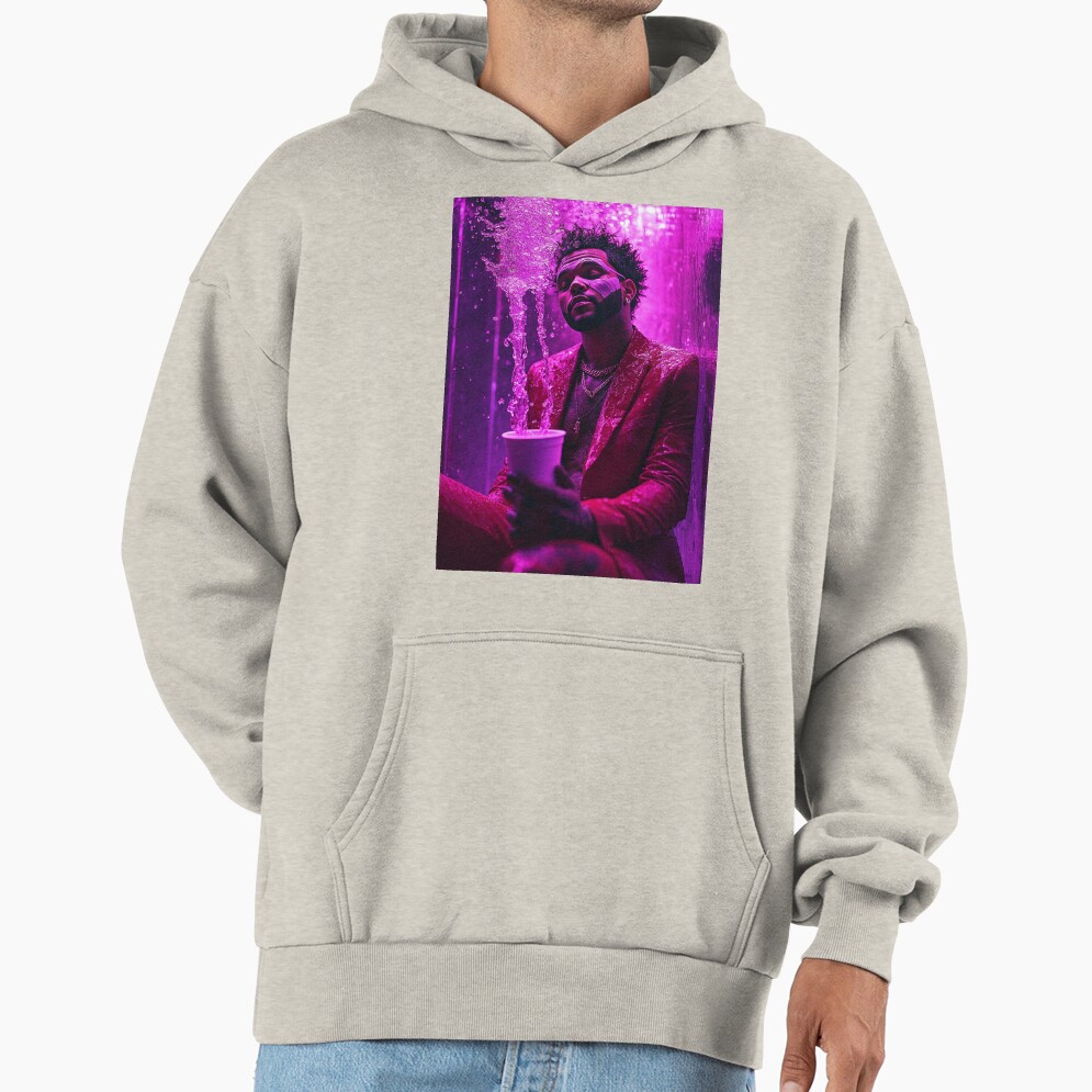 The Weeknd Purple Chemical Hoodie - Image 4