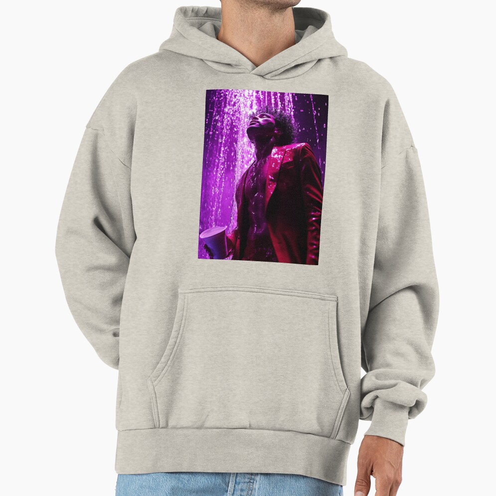 The Weeknd Purple Splash Pop Art Hoodie - Image 3