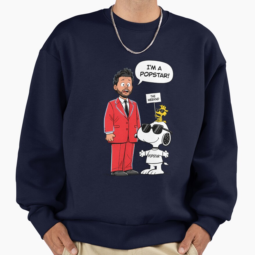 The Weeknd X Snoopy Im Popstar Sweatshirt - Image 5