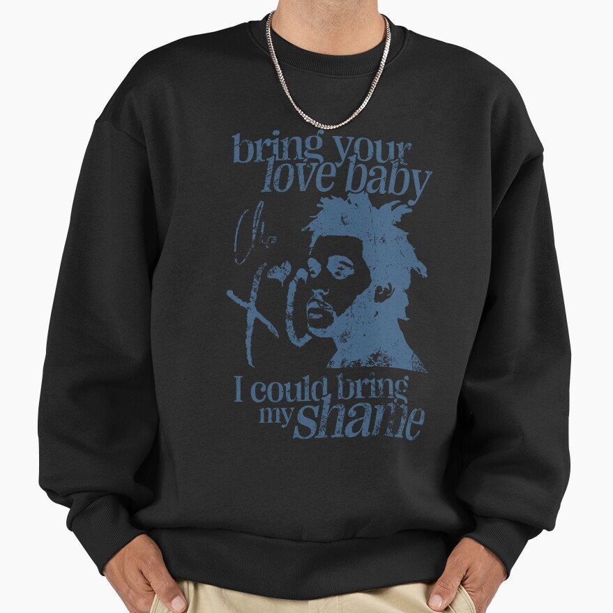 The Weeknd Wicked Design Trilogy Blue Sweatshirt - Image 2