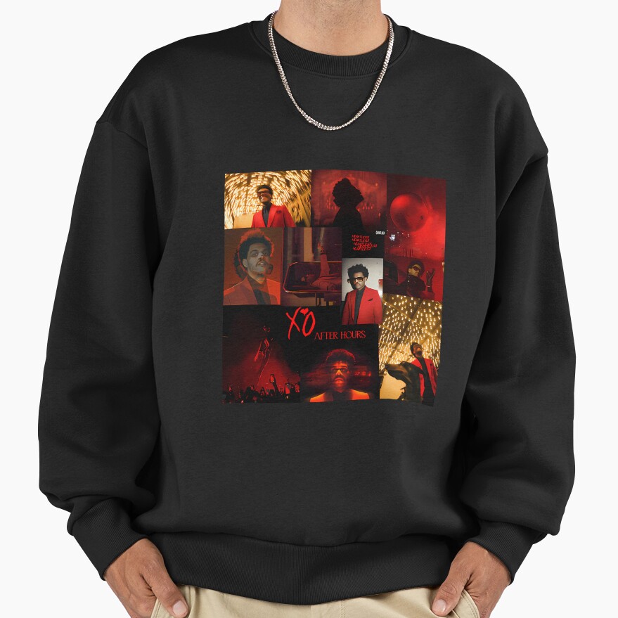 Tour Musician The Weeknd Album Sweatshirt