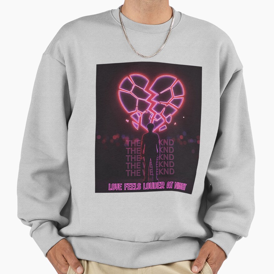 Neon Heartbreak Night The Weeknd Sweatshirt - Image 4